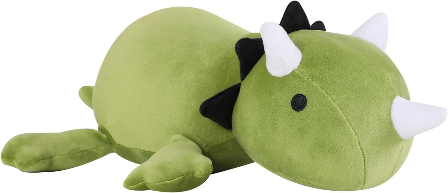 Green Triceratops Plush