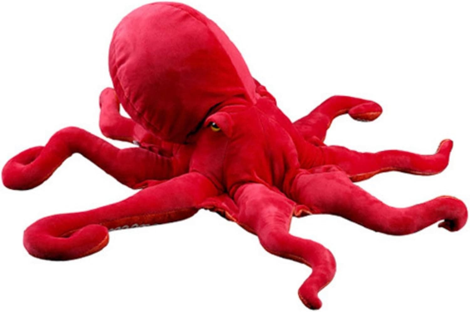 Red Octopus Plush