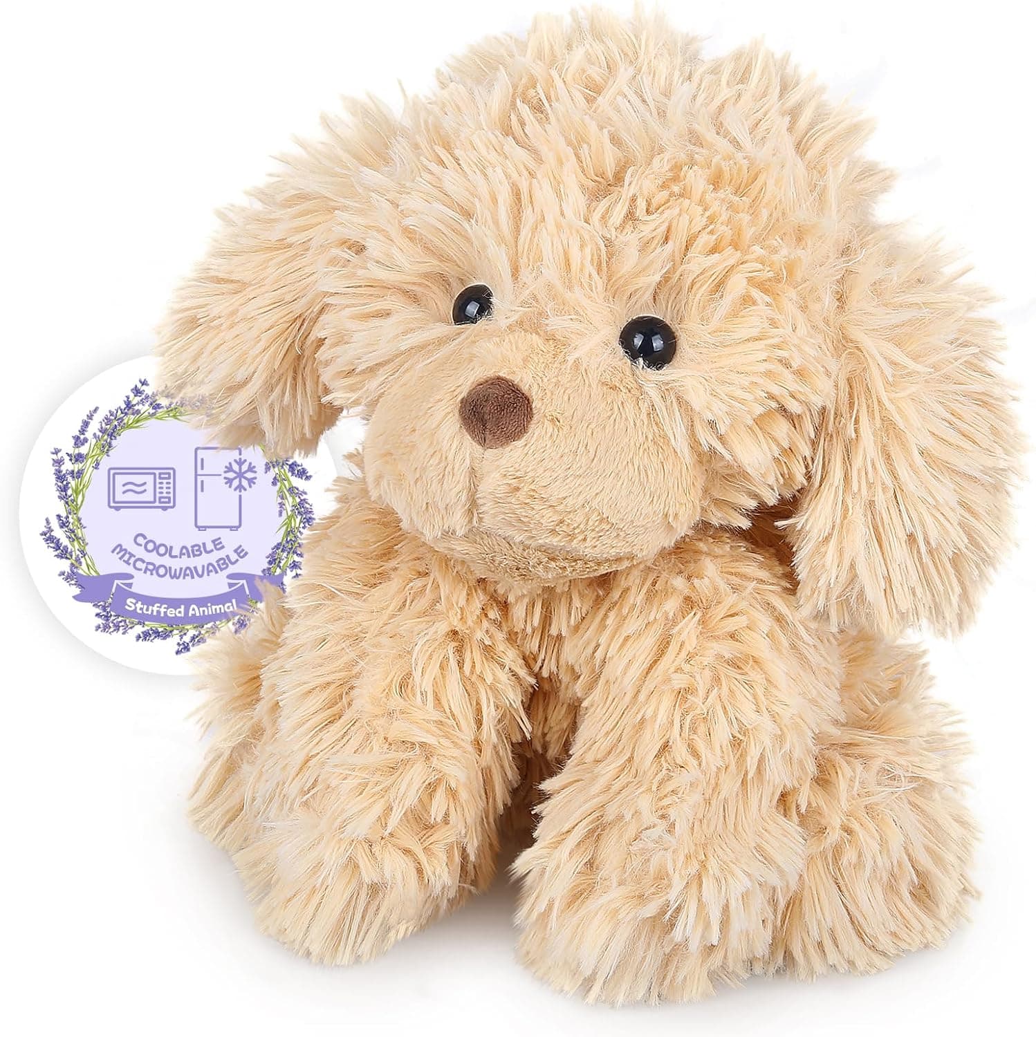 Beige Puppy Plush